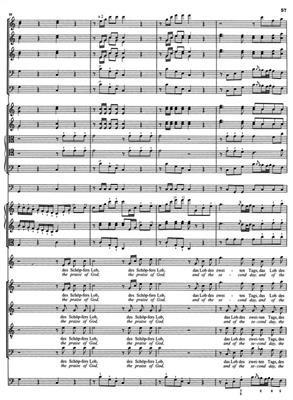 Franz Joseph Haydn: The Creation: Chœur Mixte et Ensemble