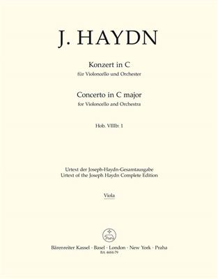 Franz Joseph Haydn: Cello Concerto No.1 In C Hob.VIIb: Orchestre et Solo