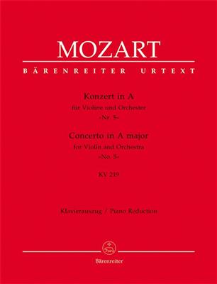 Wolfgang Amadeus Mozart: Violin Concerto No. 5 In A: Orchestre et Solo