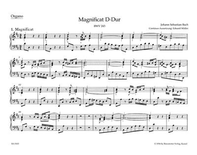 Johann Sebastian Bach: Magnificat In D major BWV243: Chœur Mixte et Accomp.