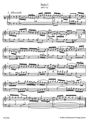 Johann Sebastian Bach: The French Suites BWV 812-817: Solo de Piano