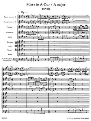 Johann Sebastian Bach: Mass in A major BWV 234 Lutheran Mass 2: Chœur Mixte et Ensemble