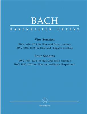 Johann Sebastian Bach: Four Flute Sonatas: Solo pour Flûte Traversière
