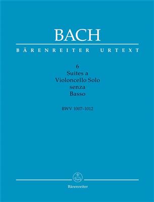 Johann Sebastian Bach: 6 Suites a Violoncello Solo senza Basso: (Arr. Harris D. Woodfull): Solo pour Violoncelle