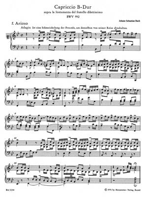Johann Sebastian Bach: Miscellaneous Works for Piano - Volume III: Solo de Piano
