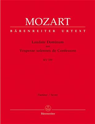 Wolfgang Amadeus Mozart: Laudate Dominum KV339: Chœur Mixte et Accomp.