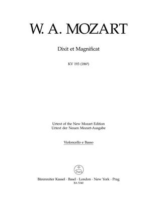 Wolfgang Amadeus Mozart: Dixit Et Magnificat: Duo pour Cordes Mixte