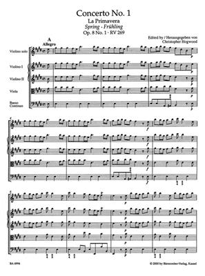 Antonio Vivaldi: The Four Seasons (Full Score): Cordes (Ensemble)