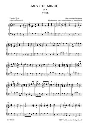 Marc-Antoine Charpentier: Messe De Minuit: Chœur Mixte et Piano/Orgue
