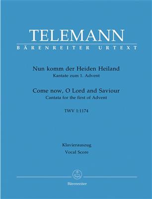 Georg Philipp Telemann: Nun Komm Der Heiden Heiland: (Arr. Andreas Köhs): Solo de Piano