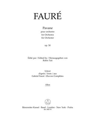 Gabriel Fauré: Pavane For Orchestra, Op.50 - Viola: Orchestre Symphonique