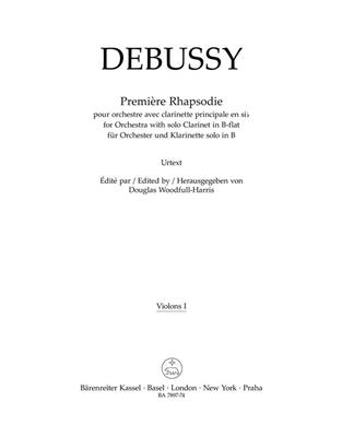 Claude Debussy: Première Rhapsodie: Orchestre et Solo