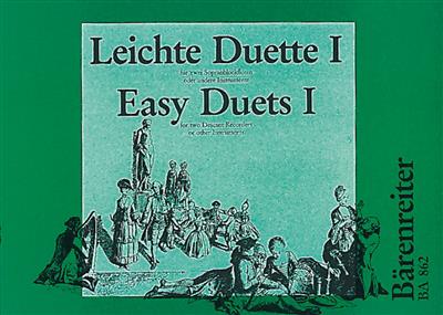 Leichte Duette, Heft 1: Flûte à Bec Soprano