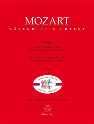 Wolfgang Amadeus Mozart: Adagio for Clarinet and Orchestra: (Arr. Martin Schelhaas): Clarinette et Accomp.