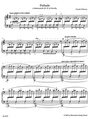 Claude Debussy: Pour Le Piano: Solo de Piano