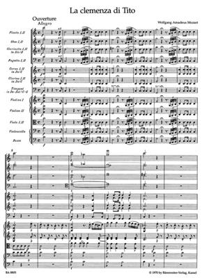 Wolfgang Amadeus Mozart: La Clemenza Di Tito Overture: Orchestre Symphonique