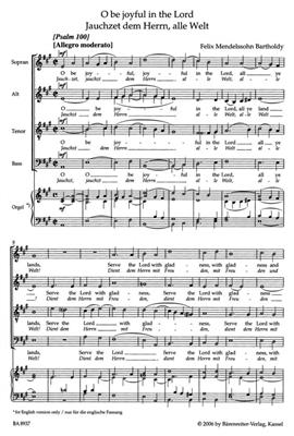 Felix Mendelssohn Bartholdy: Three Motets Op.69: Chœur Mixte et Accomp.