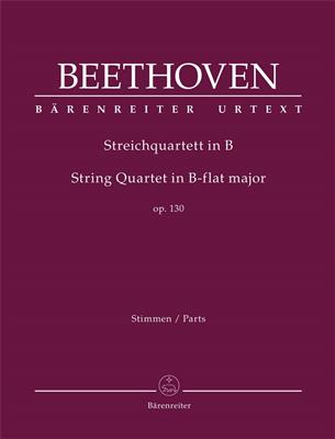 Ludwig van Beethoven: Streichquartett B-Dur op. 130: (Arr. Jonathan Del Mar): Quatuor à Cordes