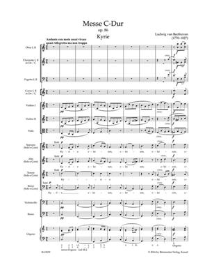 Ludwig van Beethoven: Mass In C Op.86: (Arr. Andrea Campora): Chœur Mixte et Ensemble