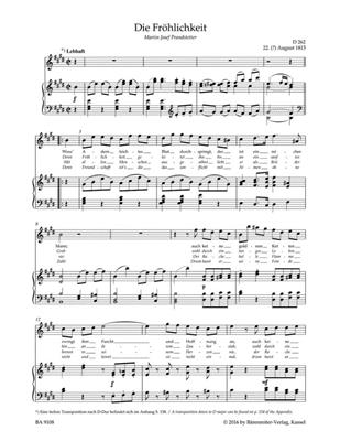 Franz Schubert: Lieder Volume 8 - High Voice D 262 - D 323: Chant et Piano