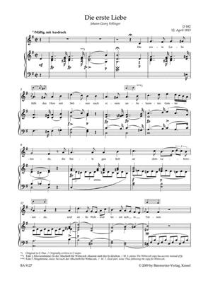 Lieder Volume 7 - Medium Voice D182 - D 260: Chant et Piano