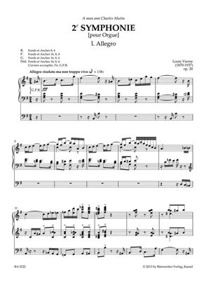 Louis Vierne: 2e Symphony Op. 20: Orgue