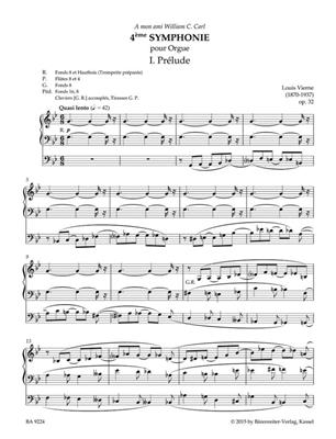 Louis Vierne: Symphony No. 4 op. 32: Orgue