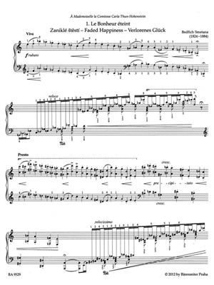 Bedrich Smetana: Reves: Solo de Piano