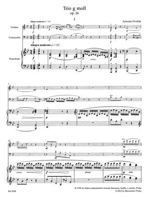 Klaviertrio G Opus 26: Trio pour Pianos