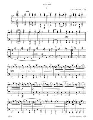Antonín Dvořák: Slavonic Dances, Op. 46: Piano Quatre Mains
