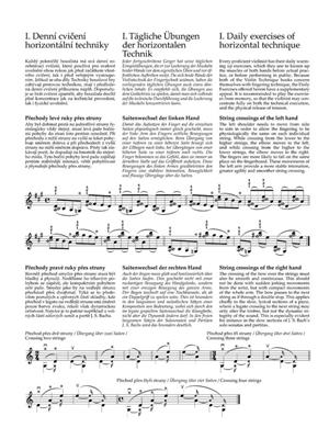 Zdenek Gola: Violin Technique - Volume I: Solo pour Violons