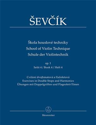 School Of Violin Technique Op. 1 (Book 4 )