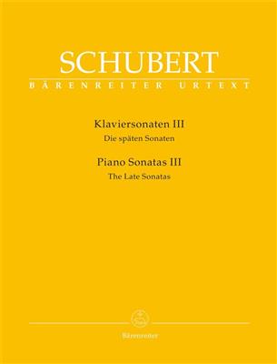 Franz Schubert: Piano Sonatas III: Solo de Piano