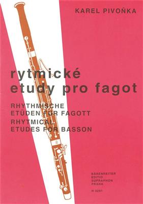 Karel Pivonka: Rhythmische Etueden fuer Fagott: Solo pour Basson