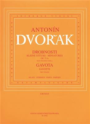 Antonín Dvořák: Miniatures, Op.75a & Gavotte: Cordes (Ensemble)
