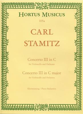 Carl Stamitz: Cello-Konzert Nr.3 fur den Konig von Preussen: (Arr. Karl Heinz Füssl): Violoncelle et Accomp.