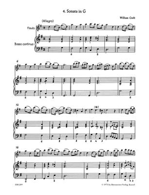 Sonatas English Masters Vol2 Treb Rec-Bc: Flûte à Bec Alto et Accomp.
