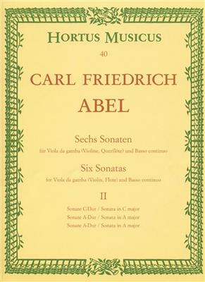 Carl Friedrich Abel: Sechs Sonaten 2: Ensemble de Chambre