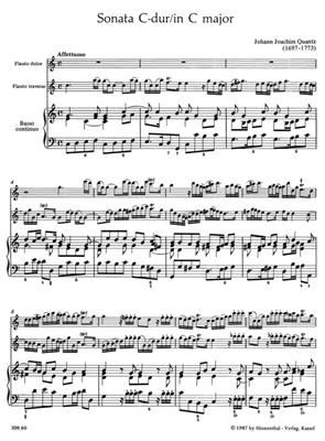 Johann Joachim Quantz: Triosonate C: Ensemble de Chambre