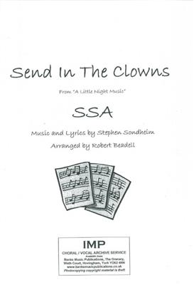 Send In The Clowns: (Arr. Stephen Sondheim): Voix Hautes et Piano/Orgue