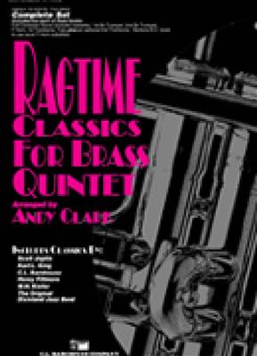 Ragtime Classics for Brass Quintet: (Arr. Andy Clark): Ensemble de Cuivres