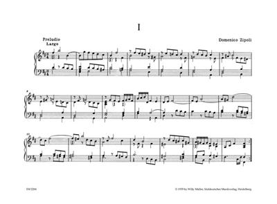 Domenico Zipoli: Orgel- und Cembalowerke, Band 2: Cembalowerke: Orgue