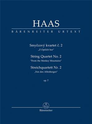 Pavel Haas: String Quartet no. 2 op. 7: Quatuor à Cordes