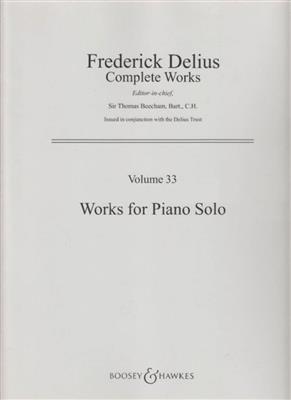 Frederick Delius: Werke für Klavier: Solo de Piano