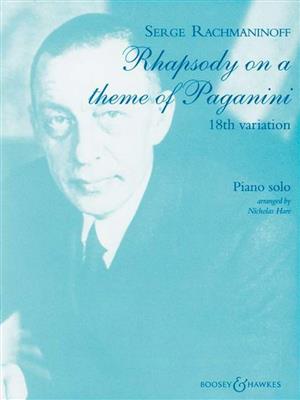 Sergei Rachmaninov: Rhapsody On A Theme Of Paganini: Solo de Piano