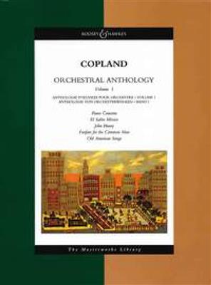 Aaron Copland: Orchestral Anthology Volume 1: Orchestre Symphonique
