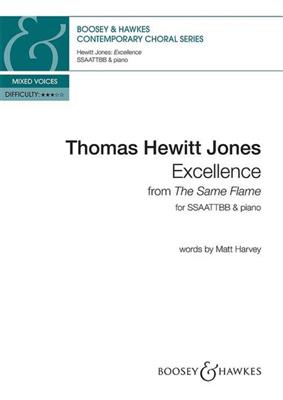 Thomas Hewitt Jones: Excellence: Chœur Mixte et Piano/Orgue