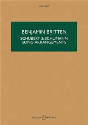 Schubert & Schumann Song Arrangements: Orchestre de Chambre