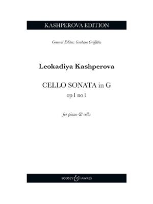 Leokadiya Kashperova: Cello Sonata No. 1 in G op. 1, Nr. 1: Violoncelle et Accomp.