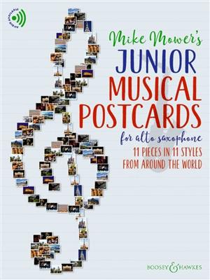 Mike Mower: Junior Musical Postcards for Alto Saxophone: Saxophone Alto